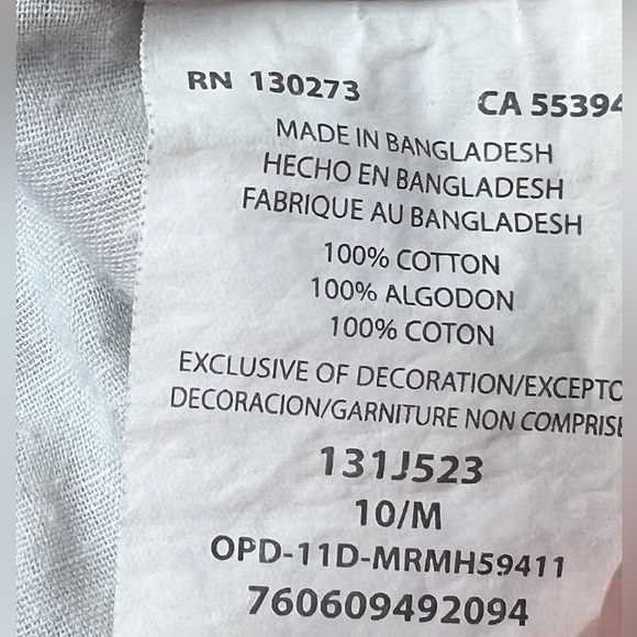 Riders by Lee Women's Brianna Cargo Capri Pants Size 10.  Tan color 18.5 inseam - Picture 6 of 7